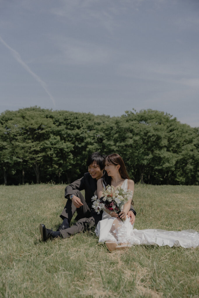 水元公園の前撮り事例