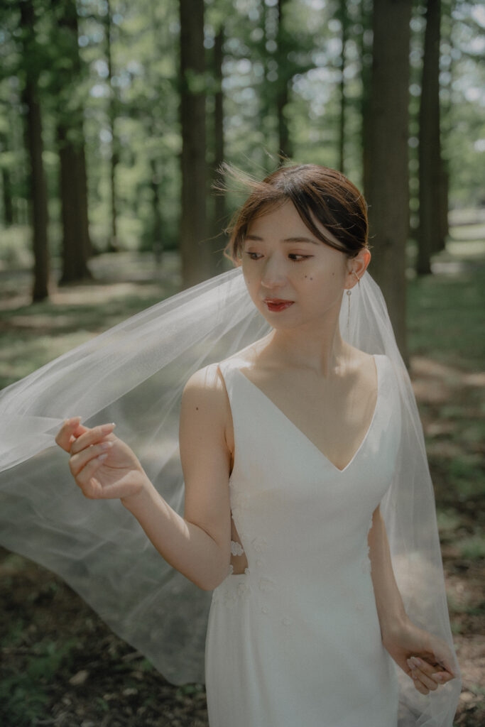 水元公園の前撮り事例