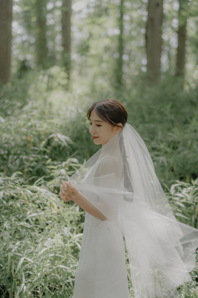 水元公園の前撮り事例