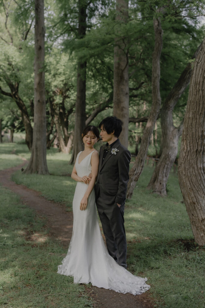 水元公園の前撮り事例