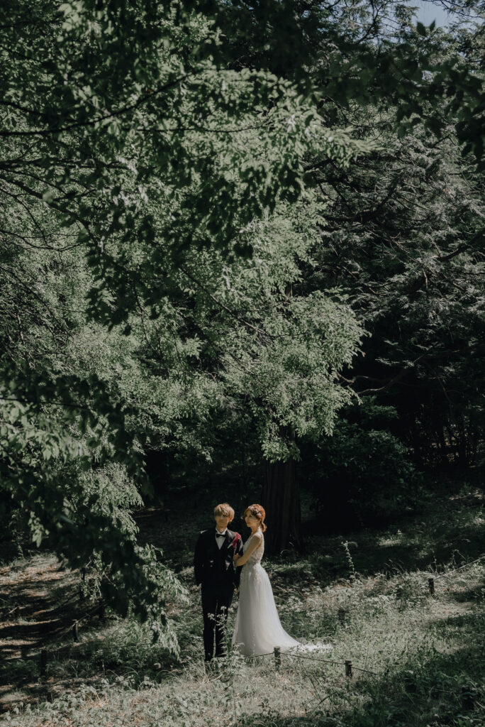 昭和記念公園の前撮り事例