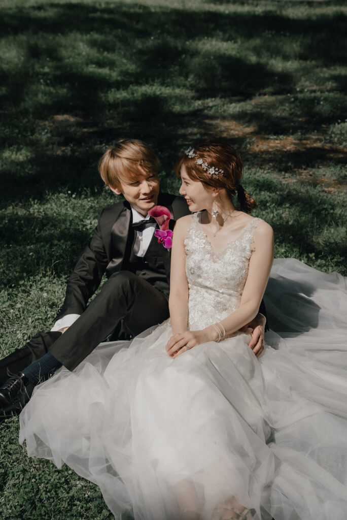 昭和記念公園の前撮り事例