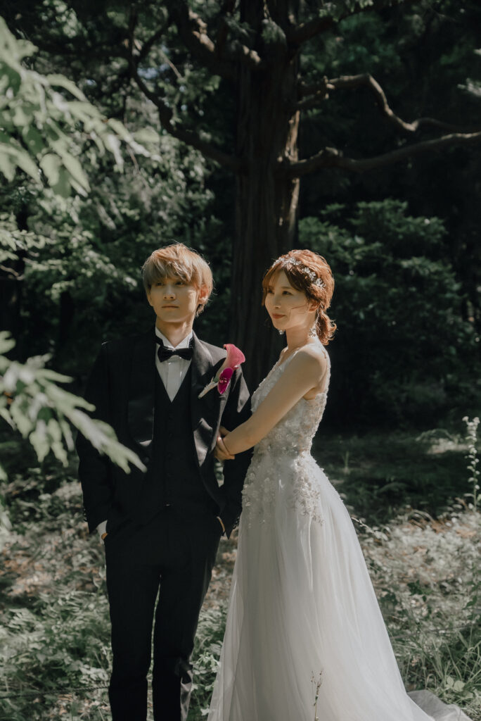 昭和記念公園の前撮り事例