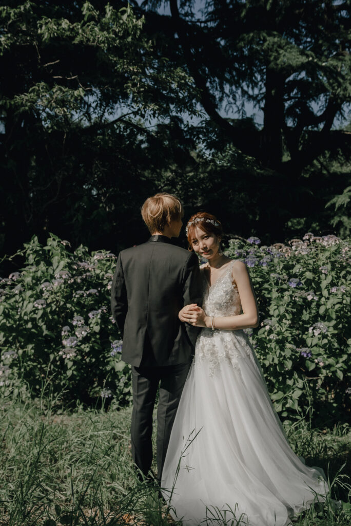 昭和記念公園の前撮り事例