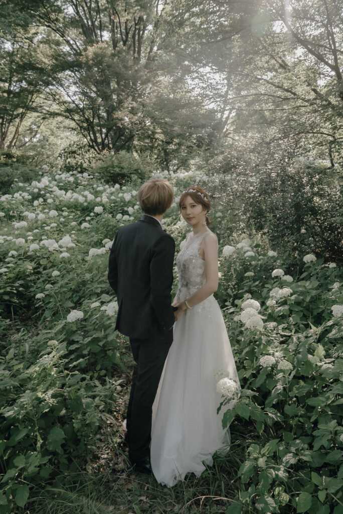 昭和記念公園の前撮り事例