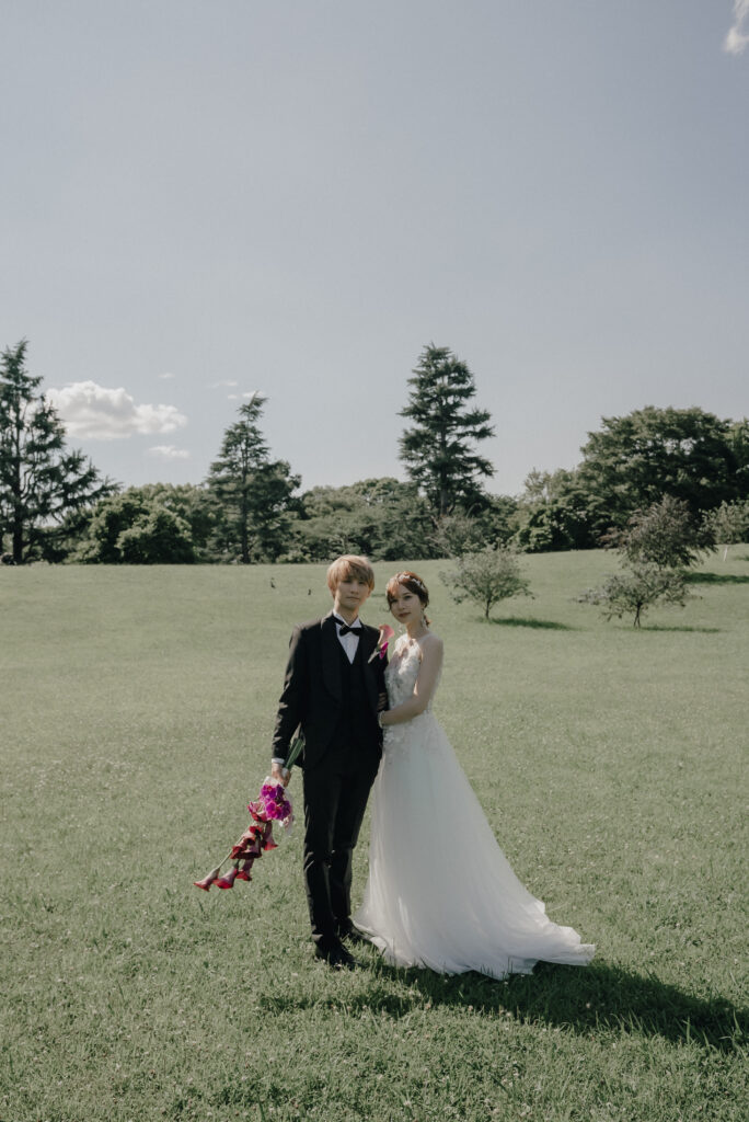 昭和記念公園の前撮り事例