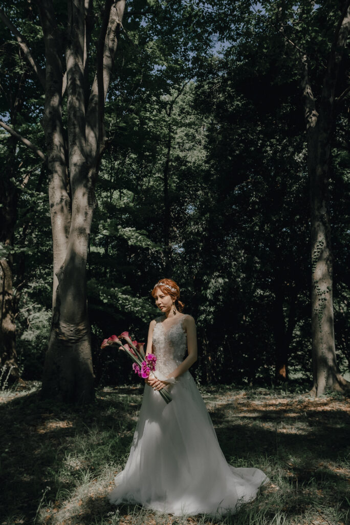 昭和記念公園の前撮り事例