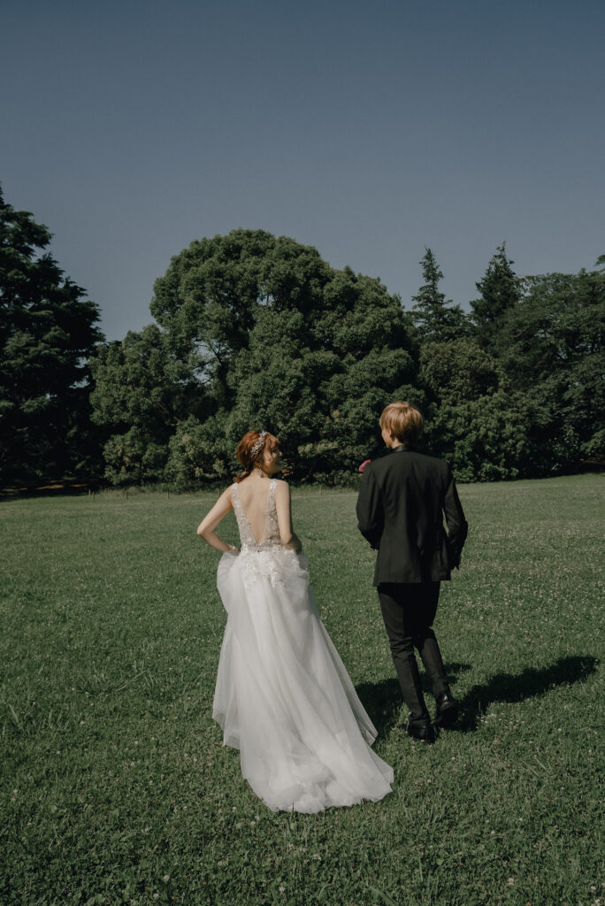 昭和記念公園の前撮り事例