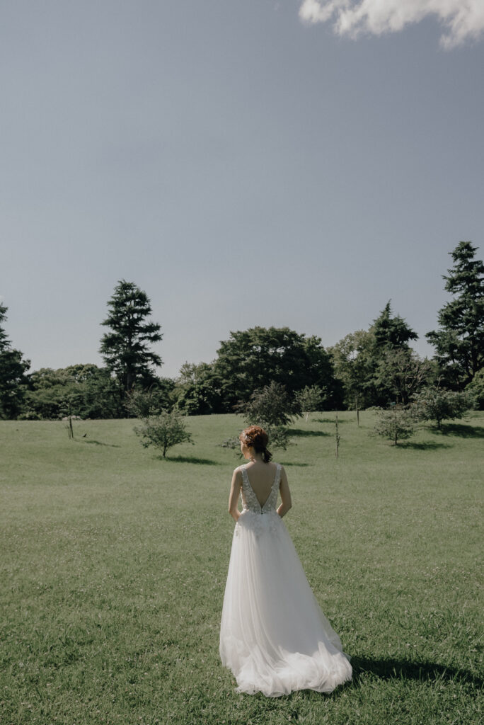 昭和記念公園の前撮り事例