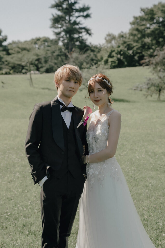 昭和記念公園の前撮り事例