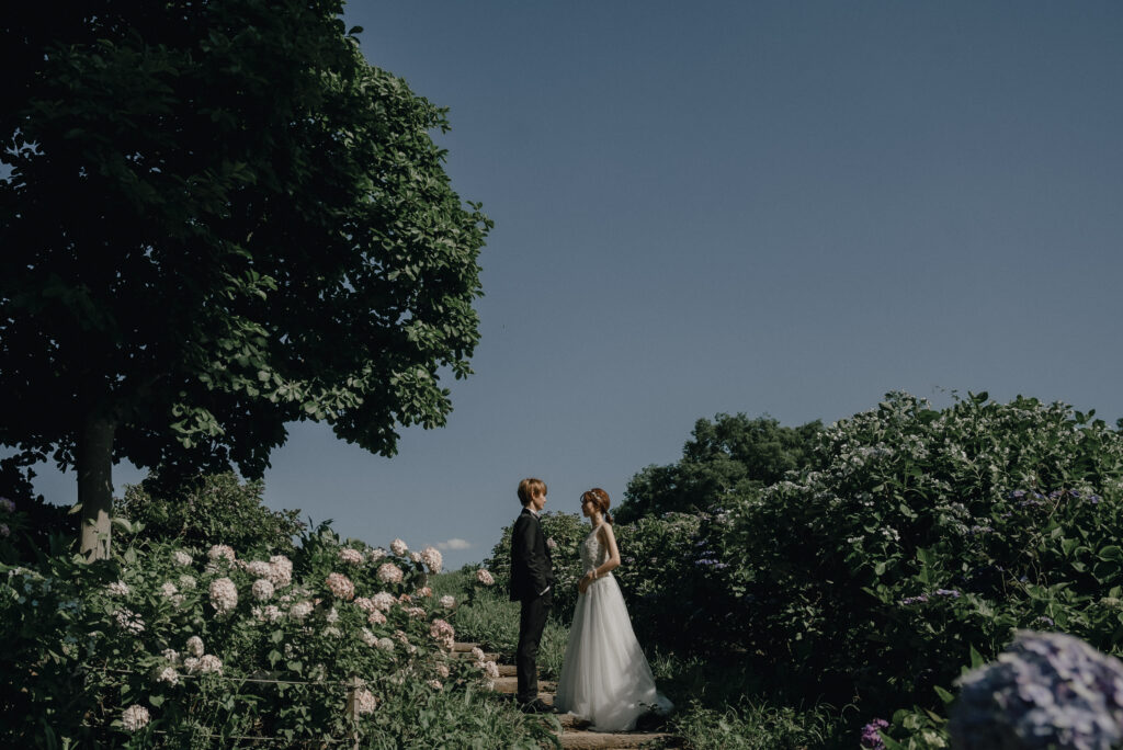 昭和記念公園の前撮り事例