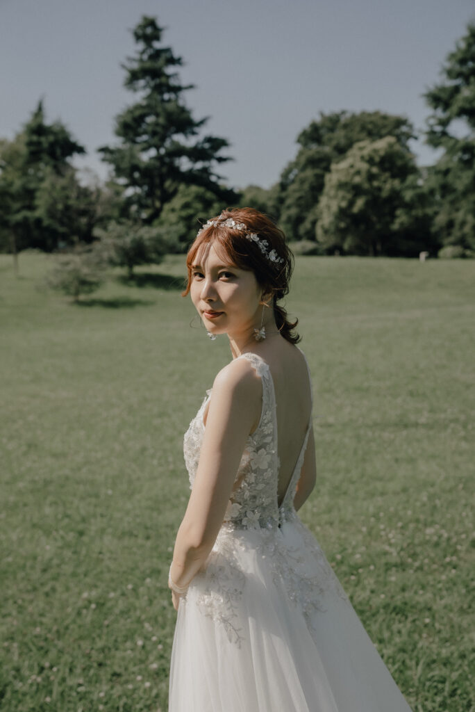 昭和記念公園の前撮り事例