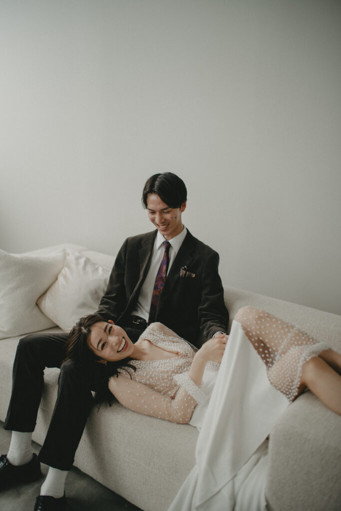 大阪スタジオの前撮り事例