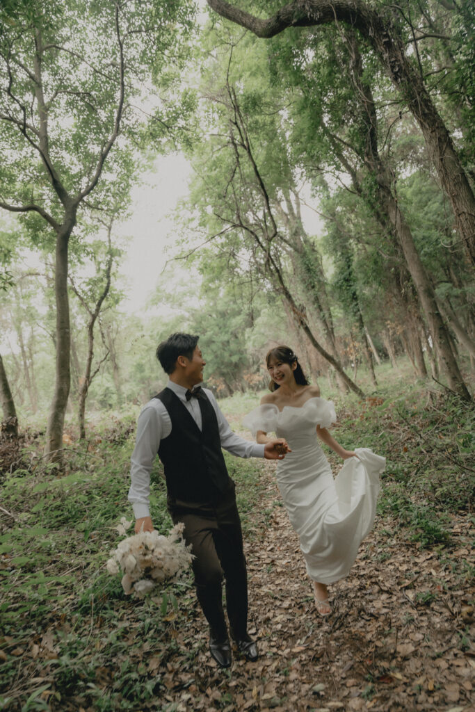 奈多海岸の前撮り事例