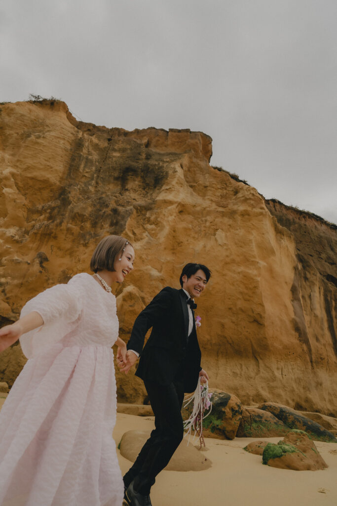 奈多海岸の前撮り事例