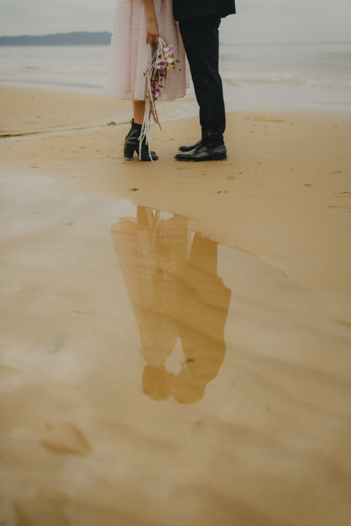 奈多海岸の前撮り事例