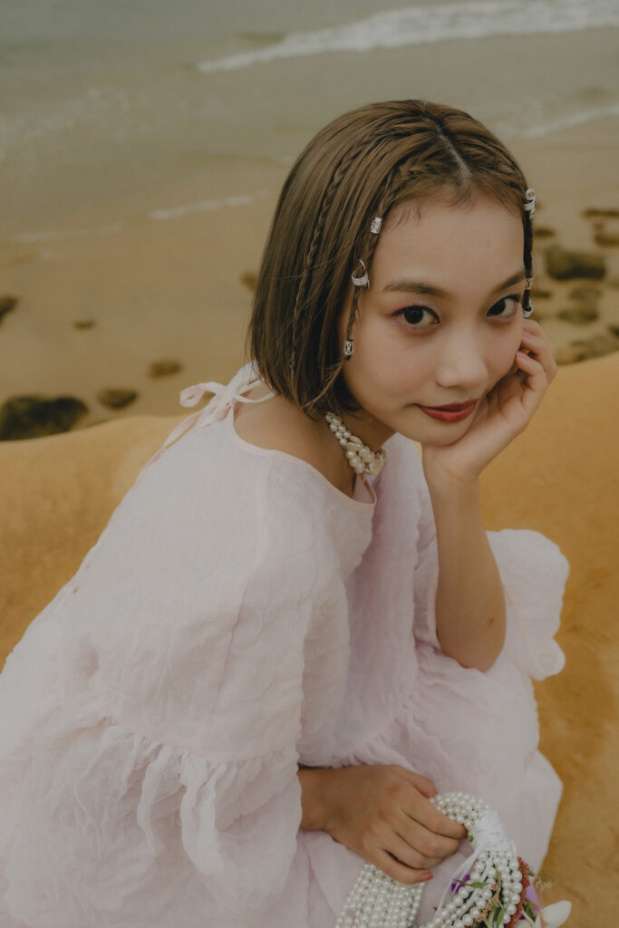 奈多海岸の前撮り事例