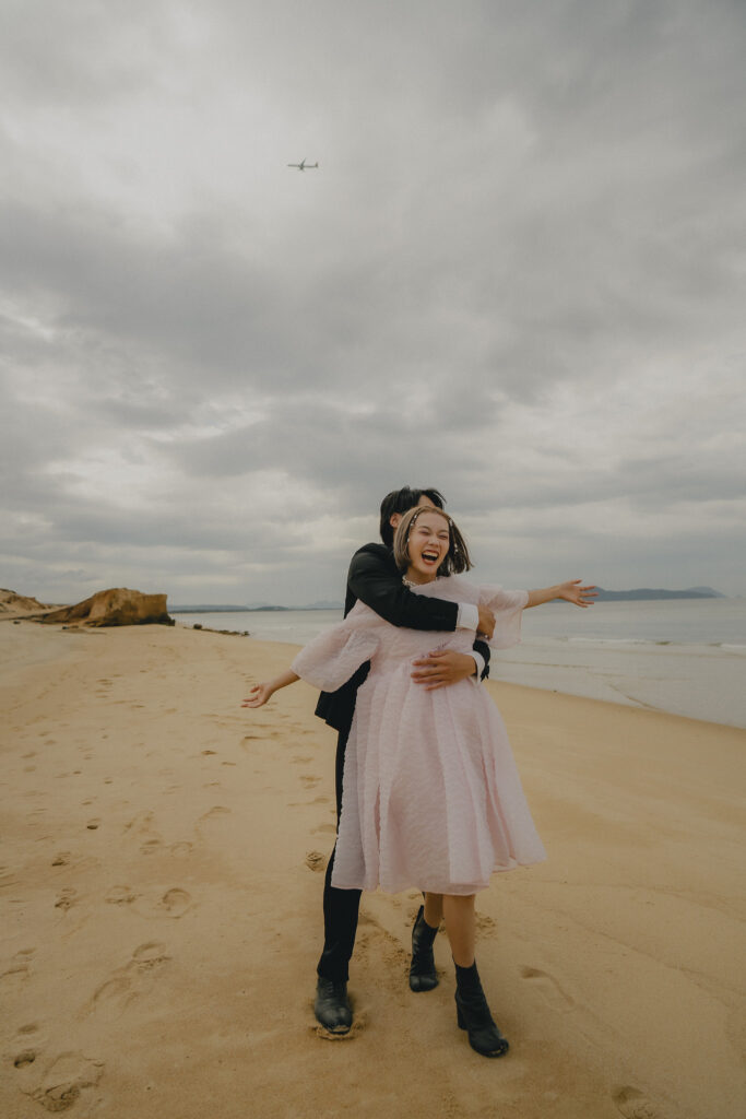 奈多海岸の前撮り事例