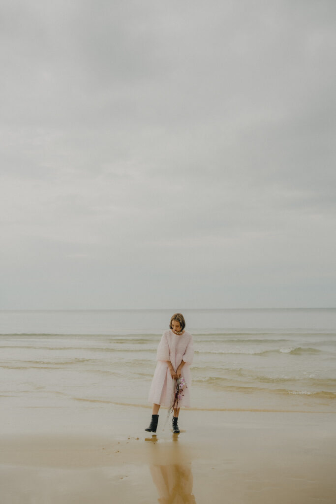 奈多海岸の前撮り事例