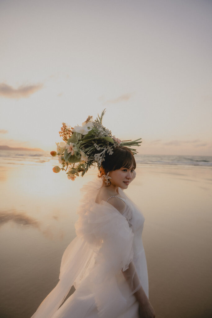 奈多海岸（SOOYE)の前撮り事例