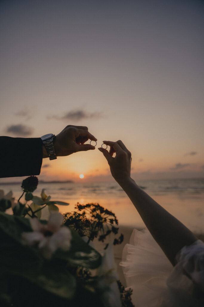 奈多海岸（SOOYE)の前撮り事例