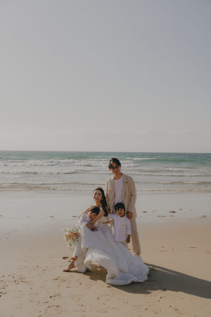 奈多海岸の前撮り事例