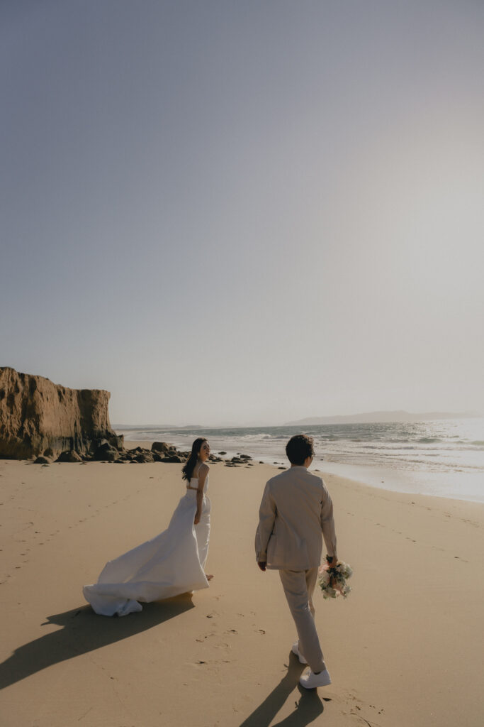 奈多海岸の前撮り事例