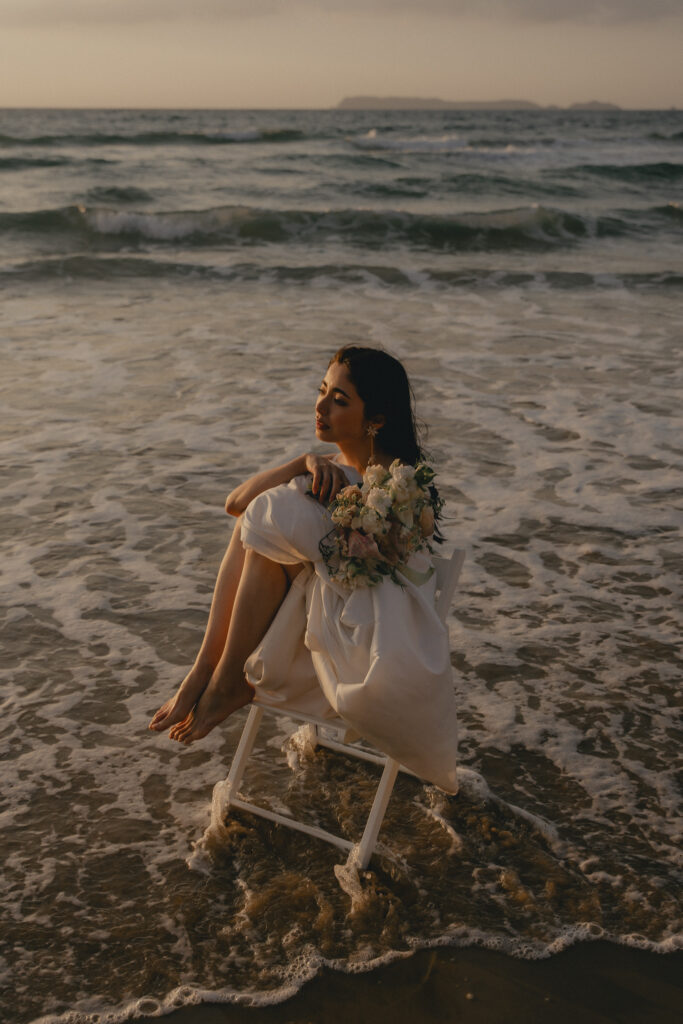 奈多海岸の前撮り事例