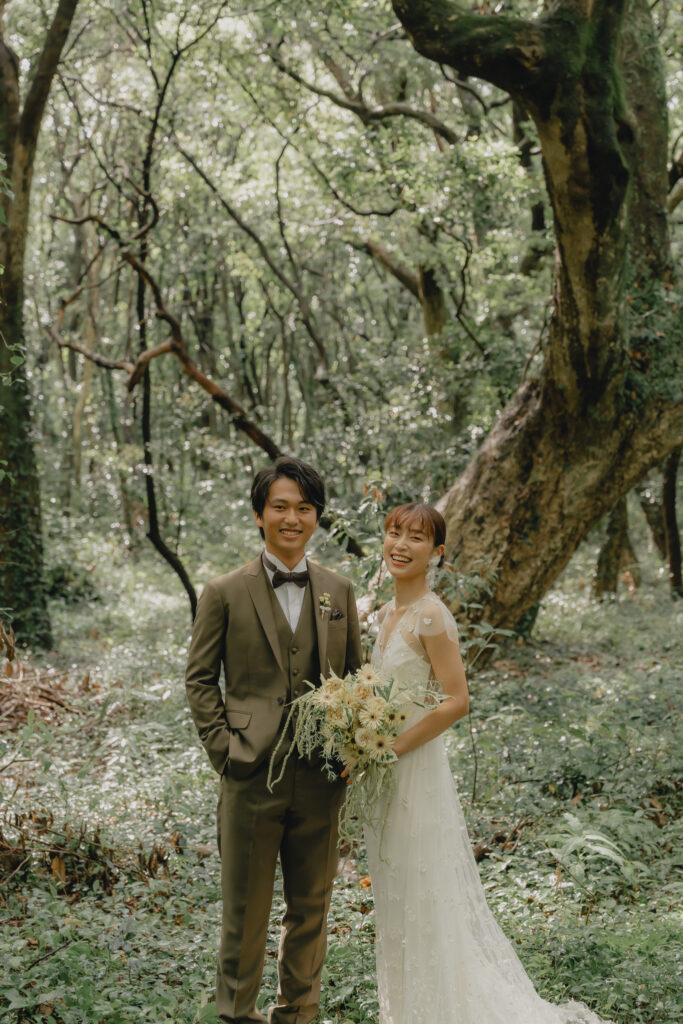 奈多海岸の前撮り事例