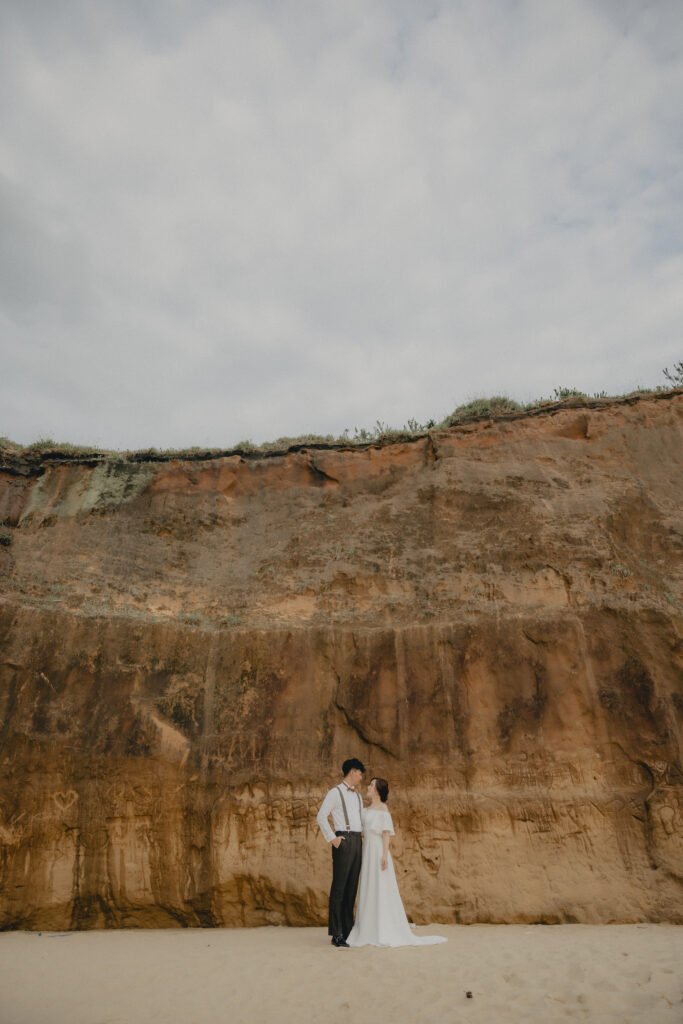 奈多海岸の前撮り事例