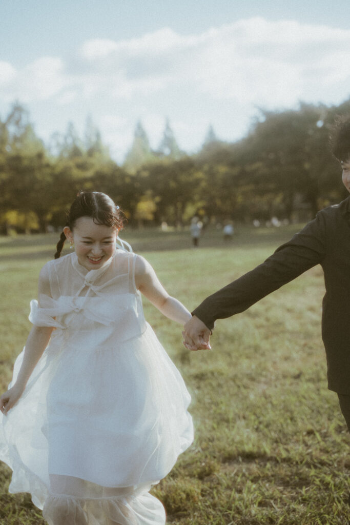 鶴見緑地（BAOI）の前撮り事例