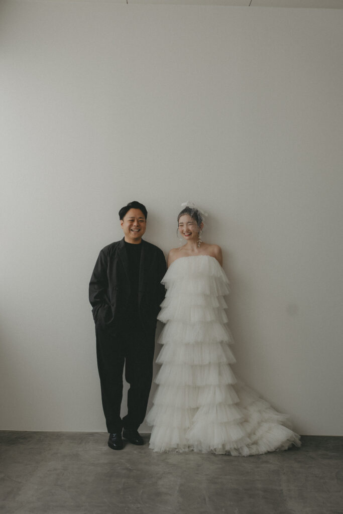 大阪スタジオの前撮り事例