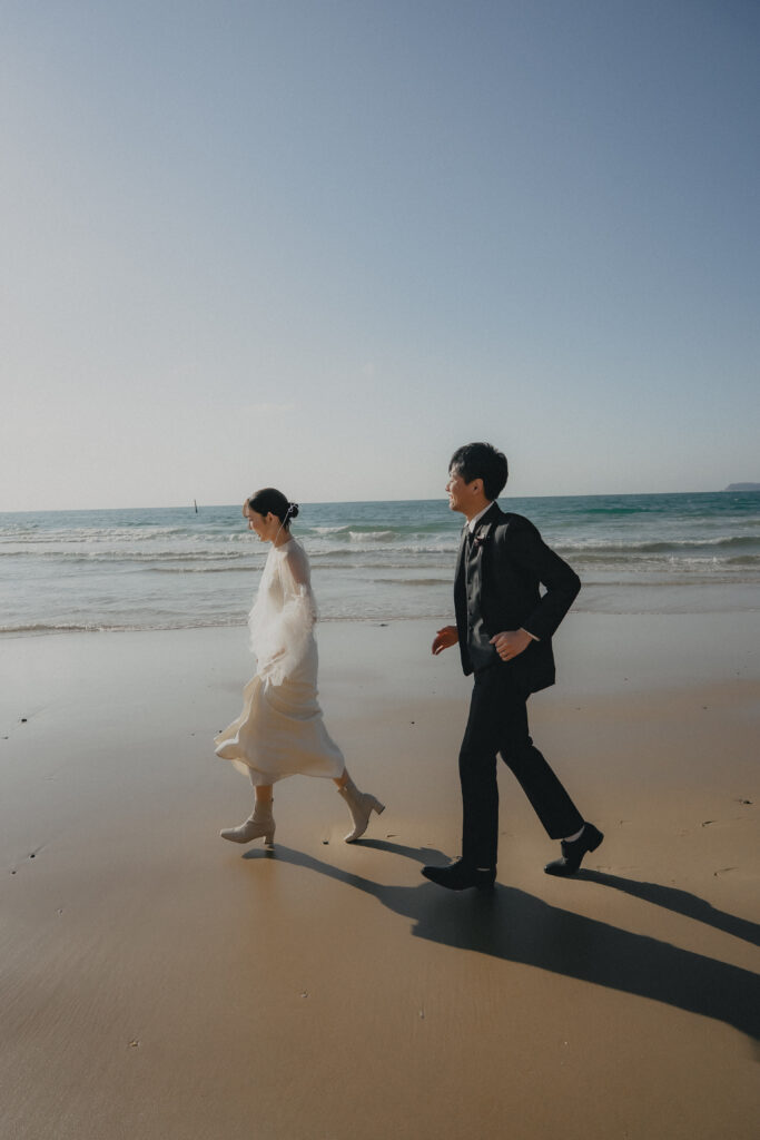 奈多海岸（SOOYE)の前撮り事例