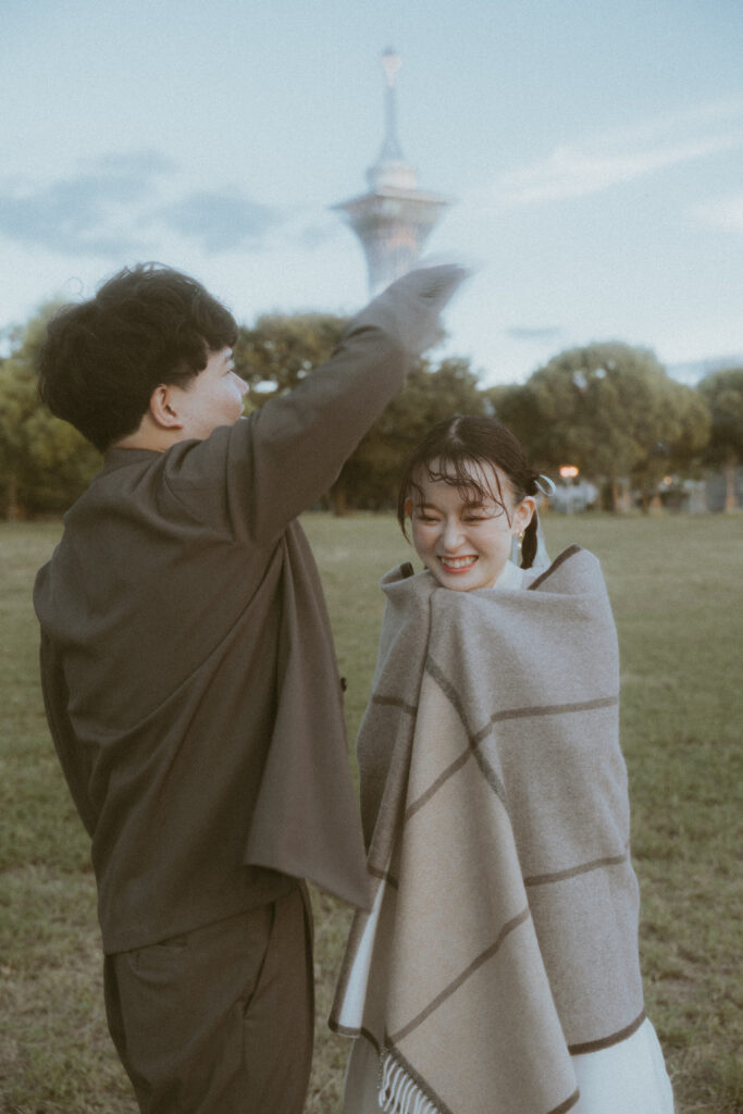 鶴見緑地（BAOI）の前撮り事例