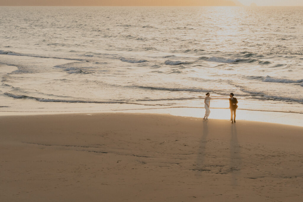 奈多海岸（SOOYE)の前撮り事例
