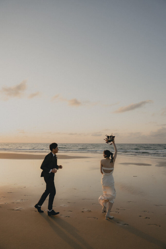 奈多海岸（SOOYE)の前撮り事例