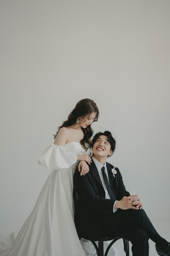 大阪スタジオの前撮り事例