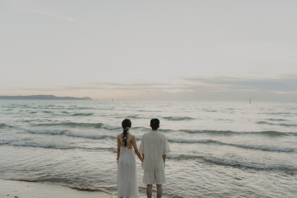 奈多海岸（SOOYE)の前撮り事例