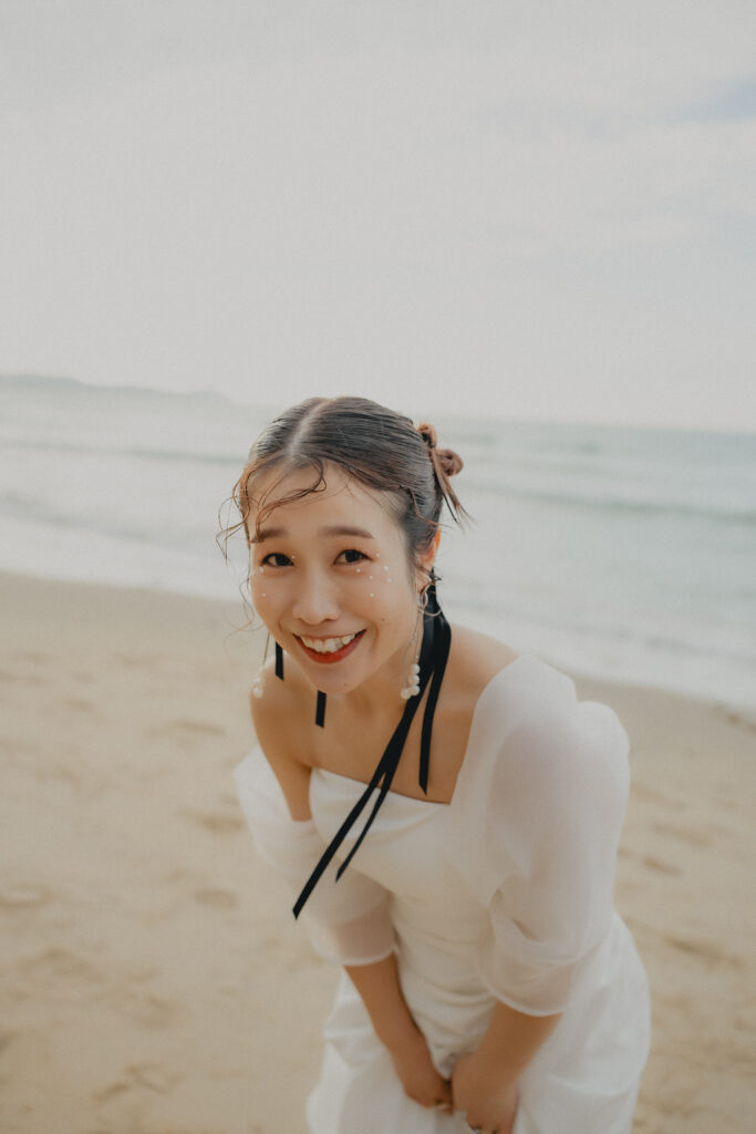 奈多海岸（SOOYE)の前撮り事例