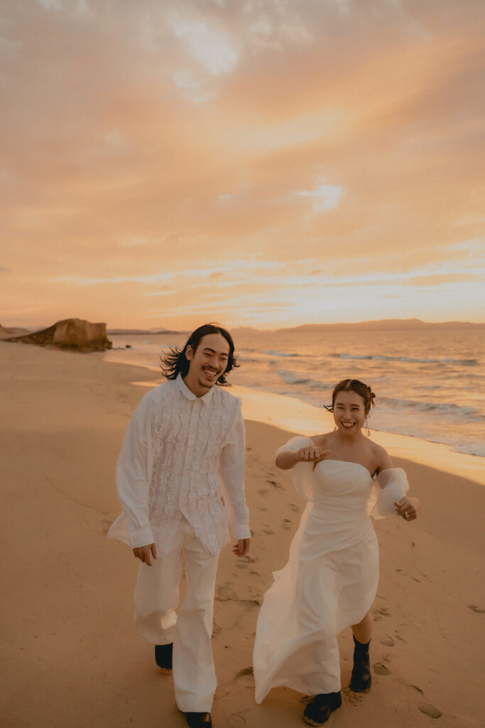 奈多海岸（SOOYE)の前撮り事例