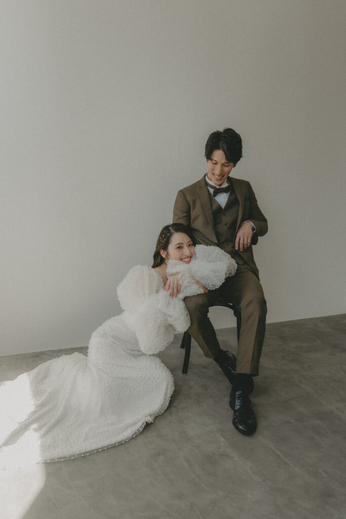 大阪スタジオの前撮り事例