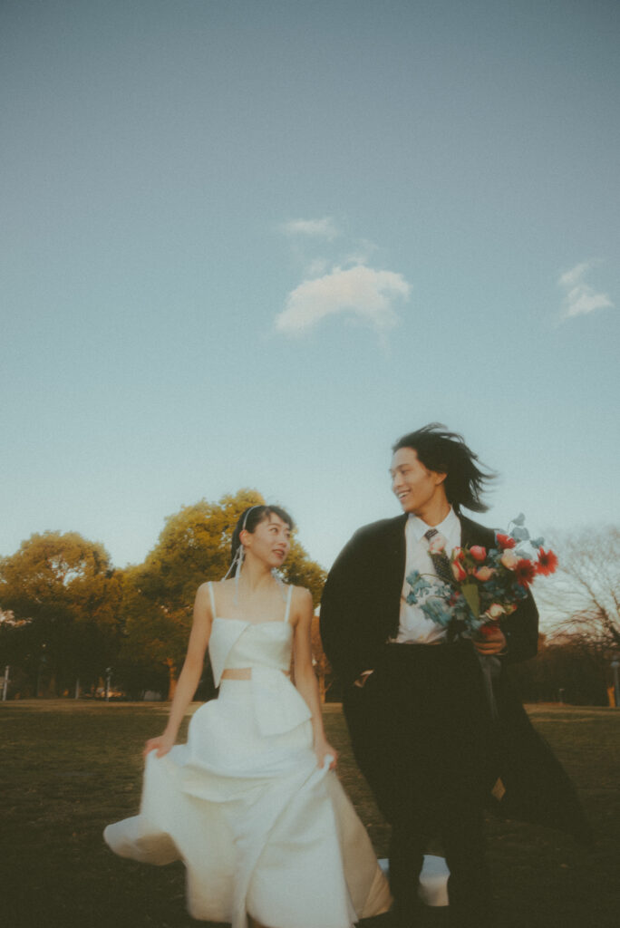 鶴見緑地（BAOI）の前撮り事例