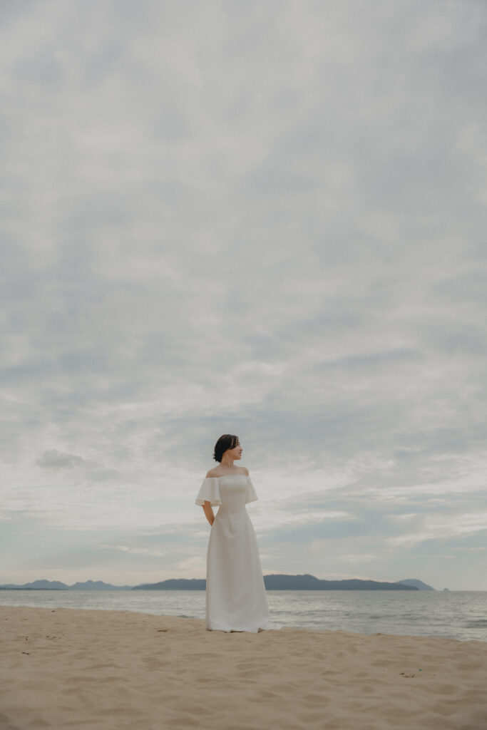 奈多海岸の前撮り事例