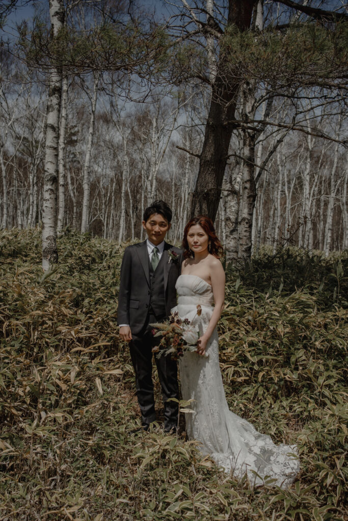 白樺群生地・八千穂レイクの前撮り事例