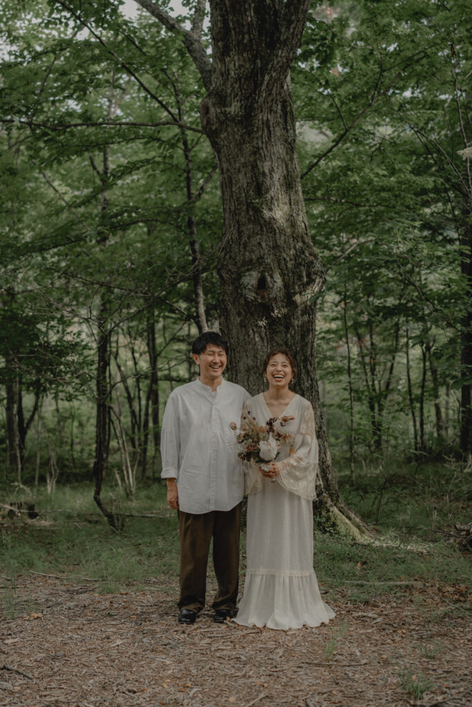 白樺群生地・八千穂レイクの前撮り事例