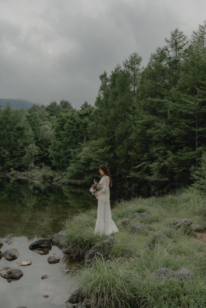 白樺群生地・八千穂レイクの前撮り事例