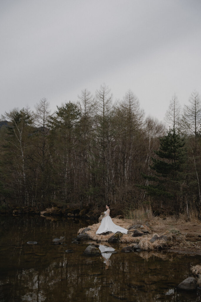 白樺群生地・八千穂レイクの前撮り事例