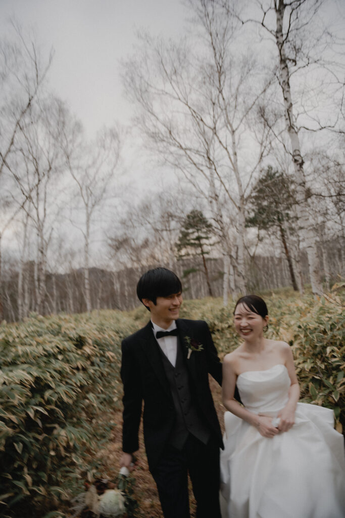 白樺群生地・八千穂レイクの前撮り事例