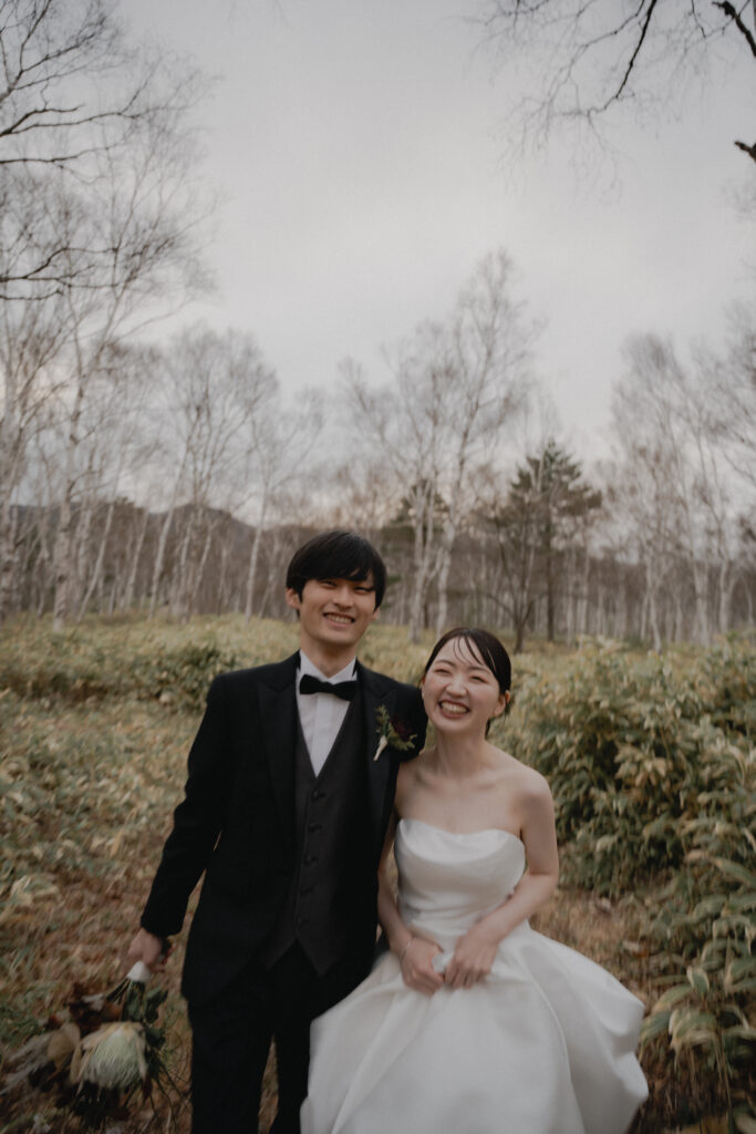 白樺群生地・八千穂レイクの前撮り事例