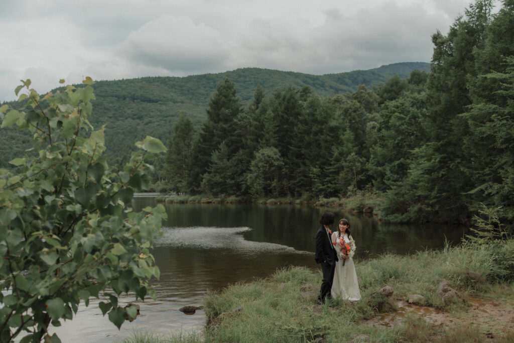 白樺群生地・八千穂レイクの前撮り事例